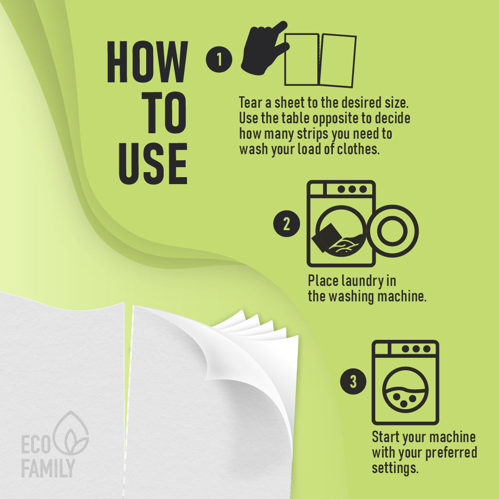 Eco Laundry Sheets (Bio)