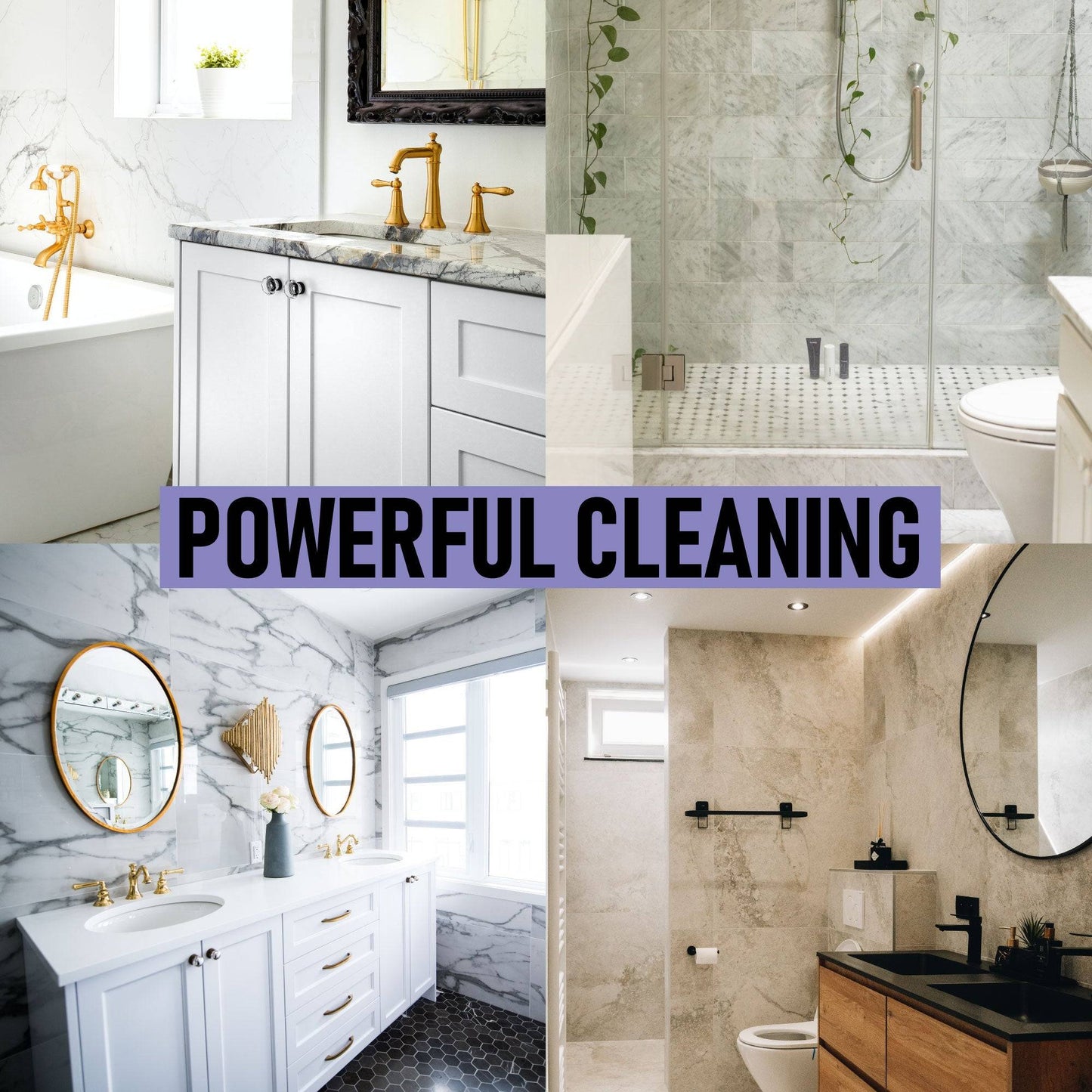 Eco Family Bathroom Cleaning Tablet to remove limescale, grime, soap scum, water marks and make your bathroom shiny