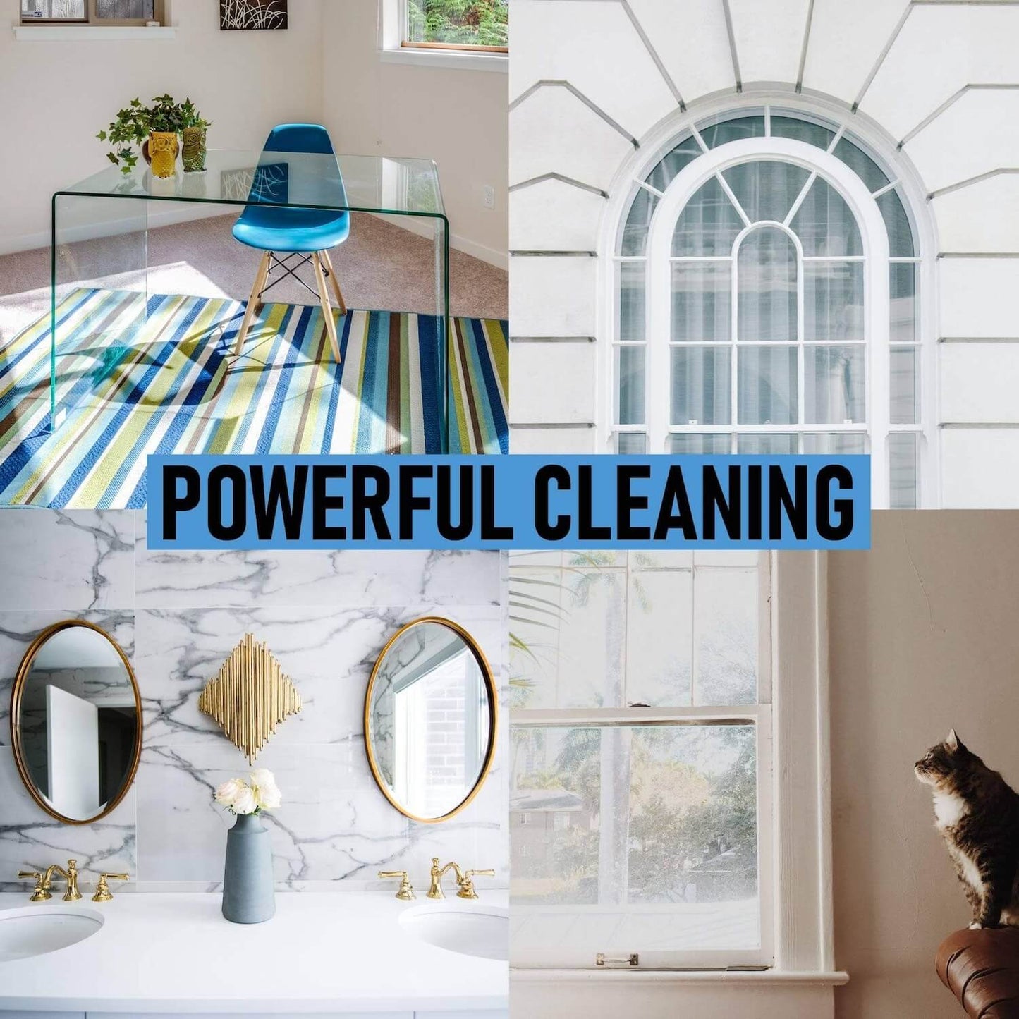 Eco Refill Glass Cleaner suitable for mirror, glass, window