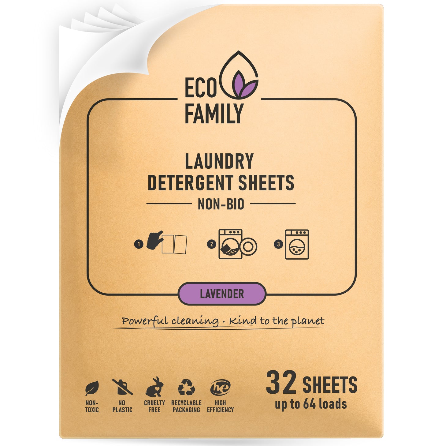 Eco Laundry Sheets (Non-Bio)