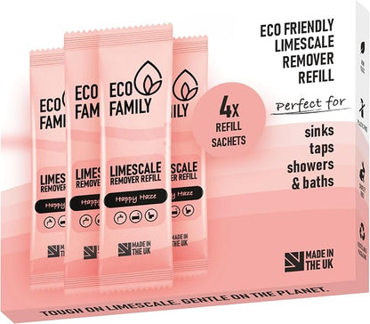 Eco Limescale Remover Refill – 4 x 10g Sachets (2L)